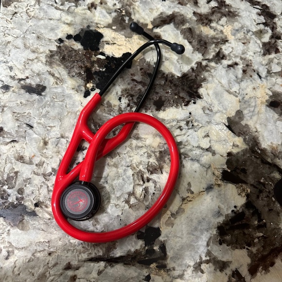 Bright Red Littmann stethoscope - Picture 2 of 2